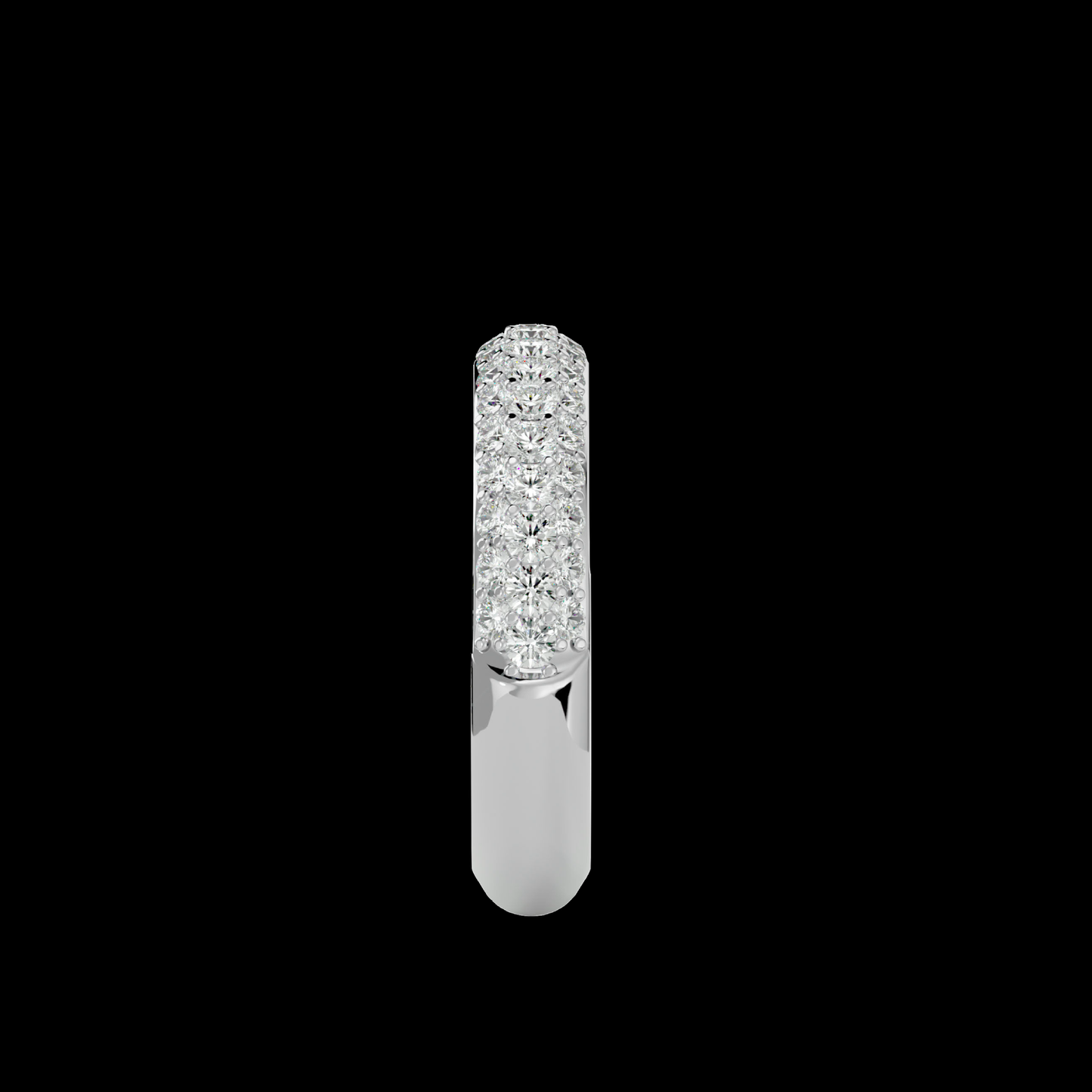 3 ROW DIAMOND ETERNITY RING