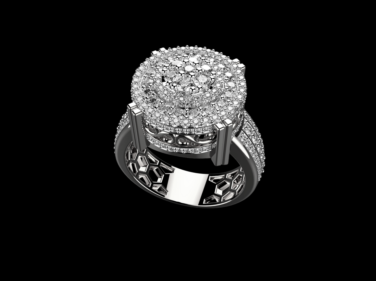 DIAMOND CAKE RING