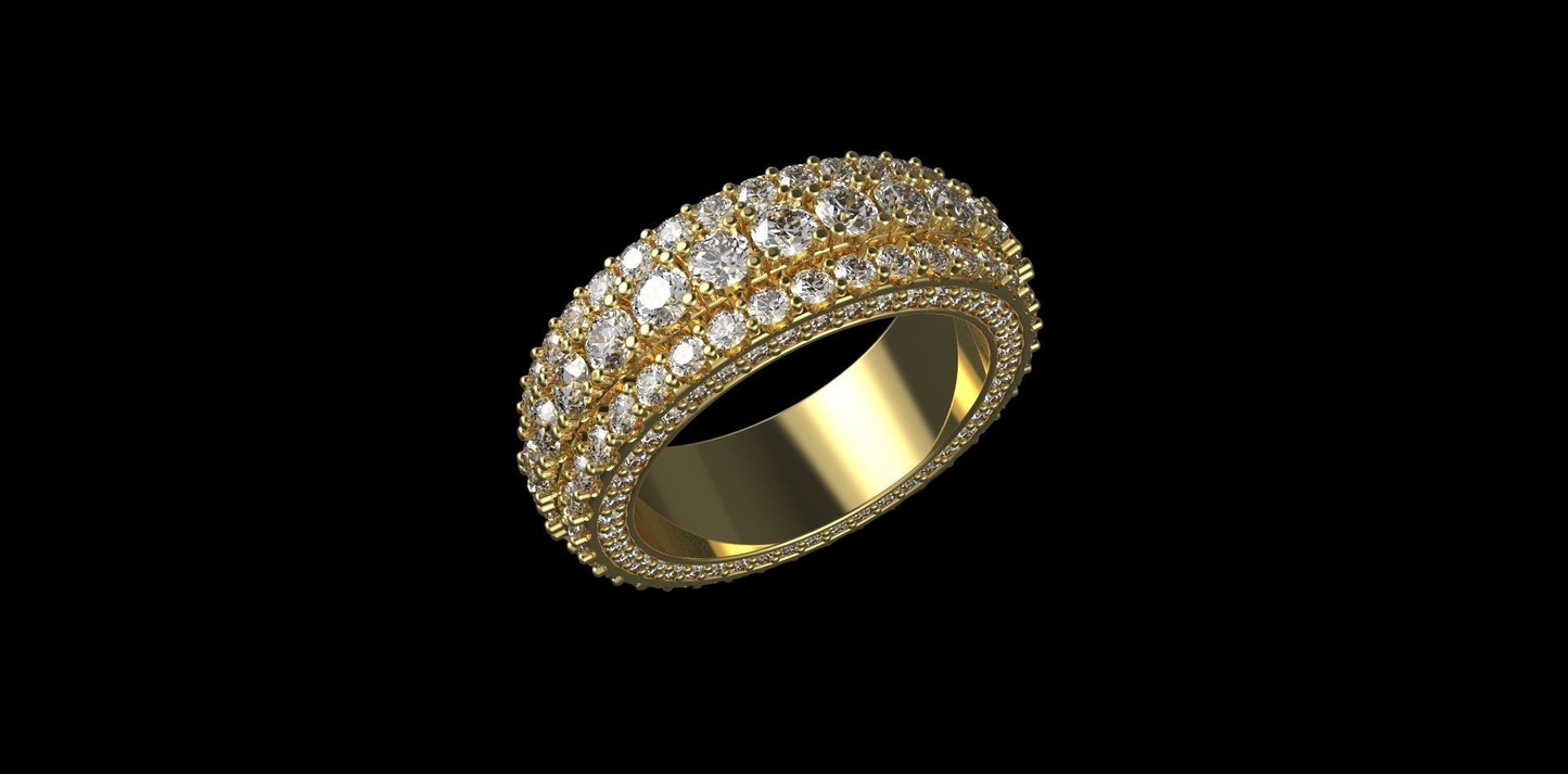 7MM DIAMOND KING RING