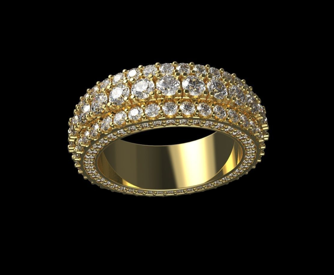 7MM DIAMOND KING RING