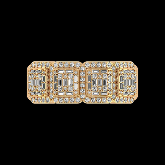 9MM BAGUETTE DIAMOND RING